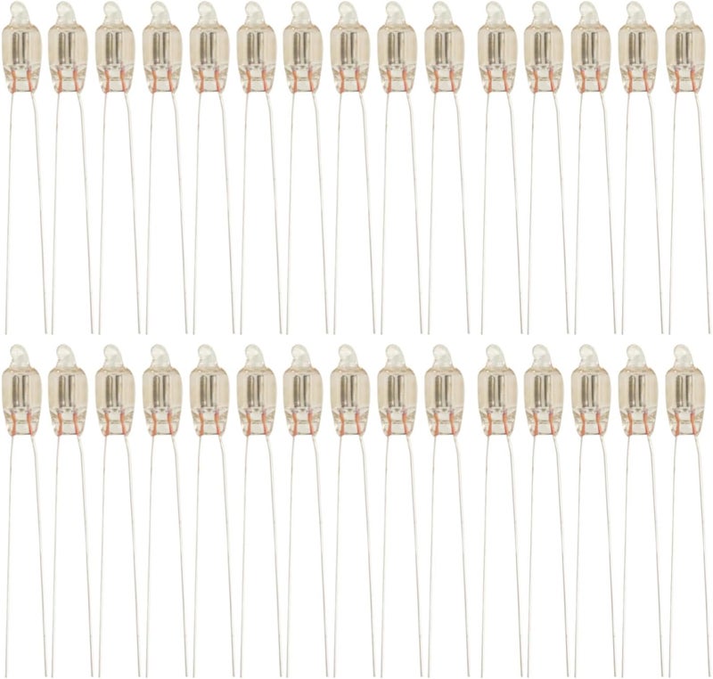 GODIYMODULES 30pcs 5mm Neon Bulb Indicator 5mm Bulb Lamp Red Neon Light - Image 2